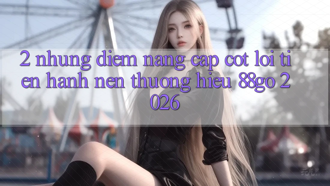 2. Những Điểm Nâng Cấp Cốt Lõi Tiến hành Nên Thương Hiệu 88go 2026