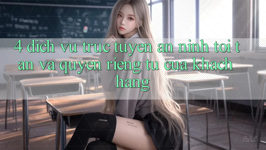 4. Dịch vụ trực tuyến An ninh Tối Tân Và Quyền Riêng Tư Của Khách hàng