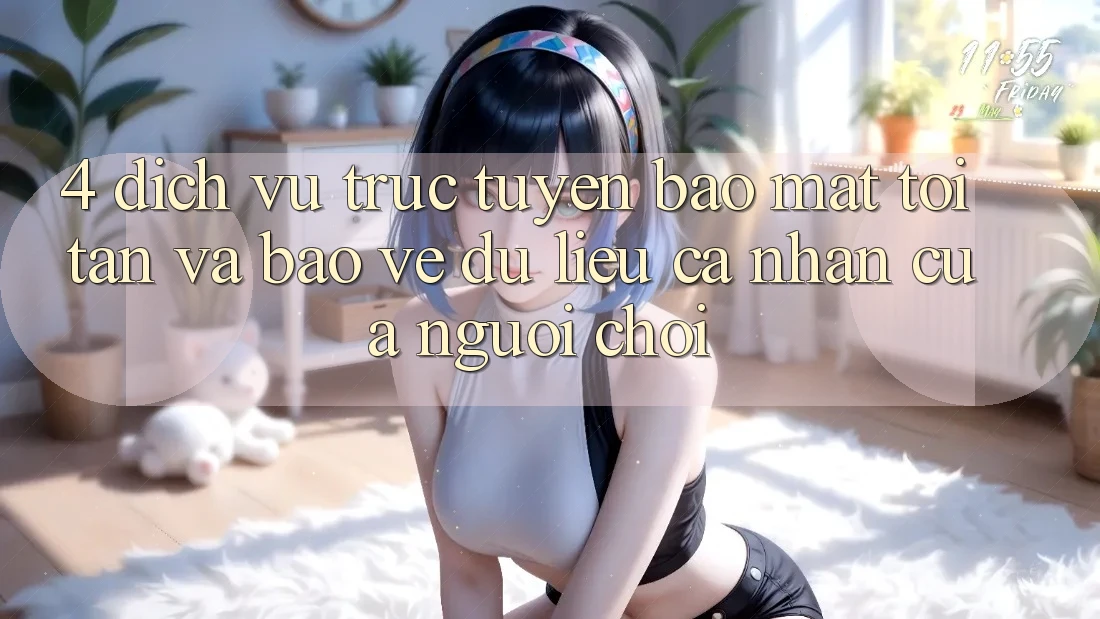 4. Dịch vụ trực tuyến Bảo Mật Tối Tân Và Bảo vệ dữ liệu cá nhân Của Người chơi