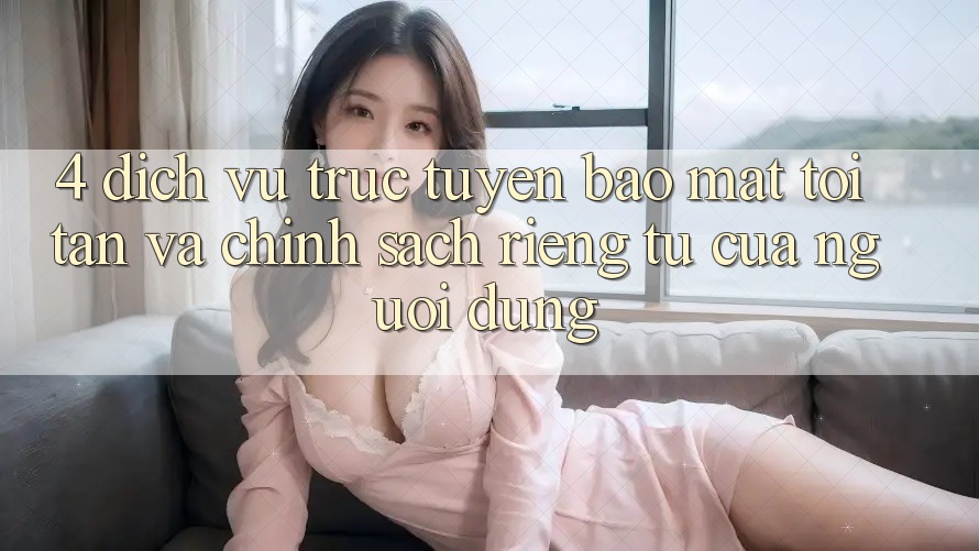 4. Dịch vụ trực tuyến Bảo Mật Tối Tân Và Chính sách riêng tư Của Người Dùng