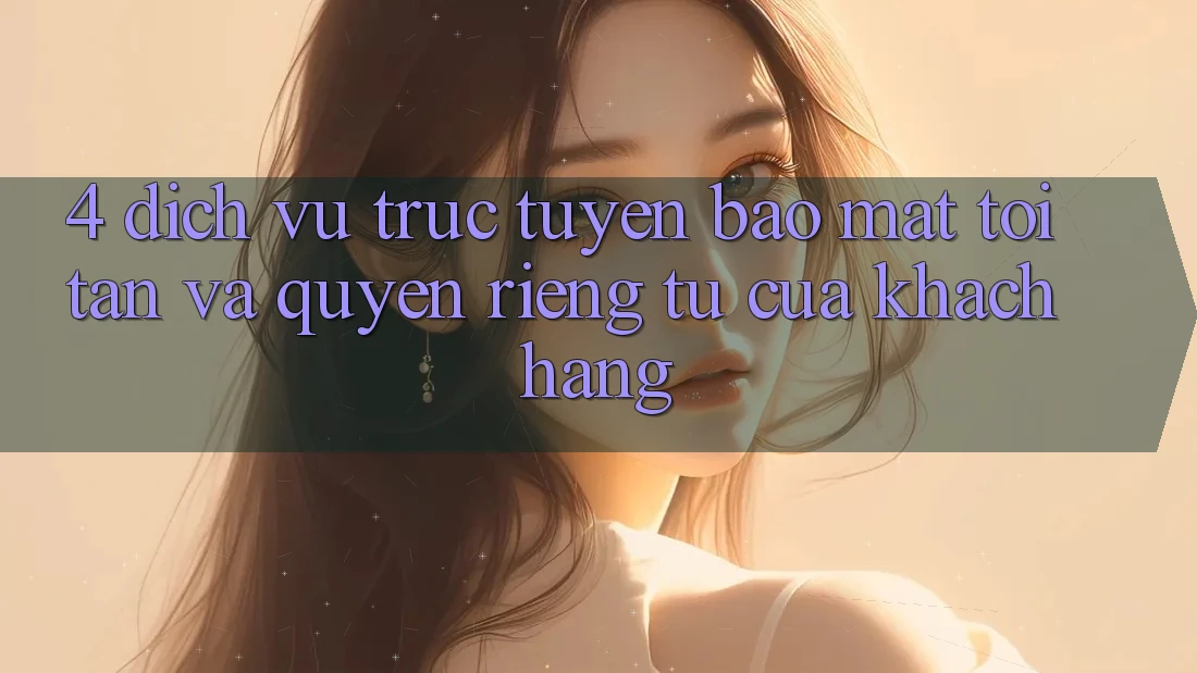 4. Dịch vụ trực tuyến Bảo Mật Tối Tân Và Quyền Riêng Tư Của Khách hàng