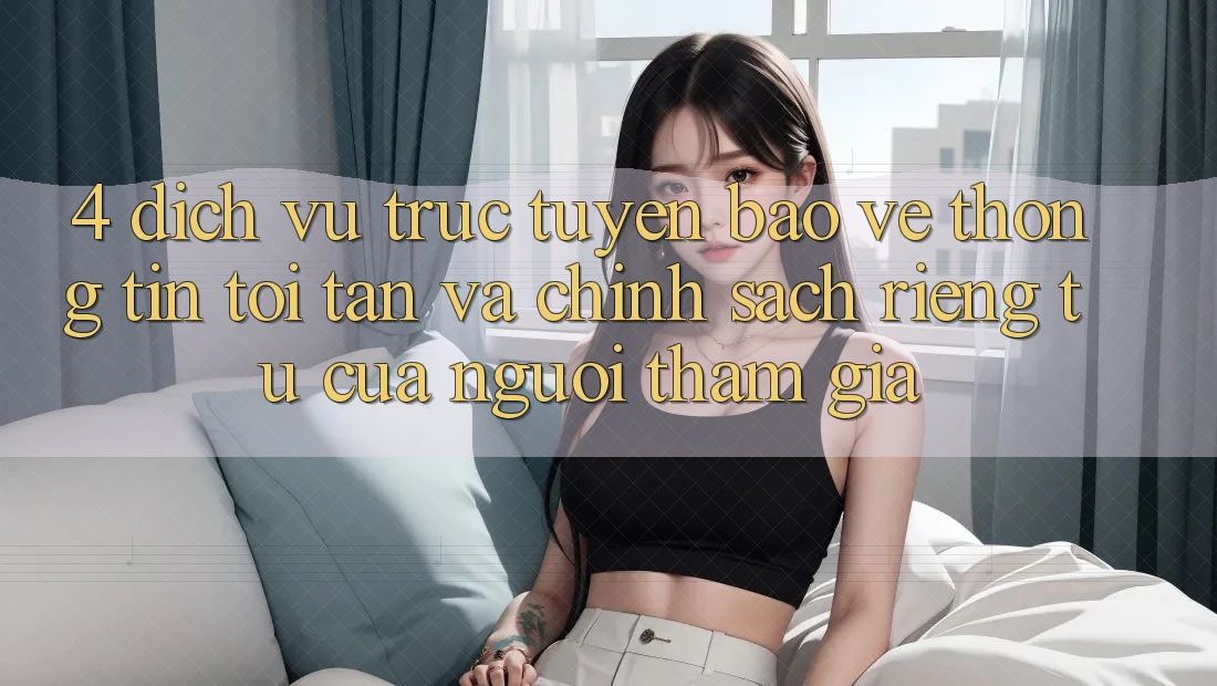 4. Dịch vụ trực tuyến Bảo vệ thông tin Tối Tân Và Chính sách riêng tư Của Người tham gia