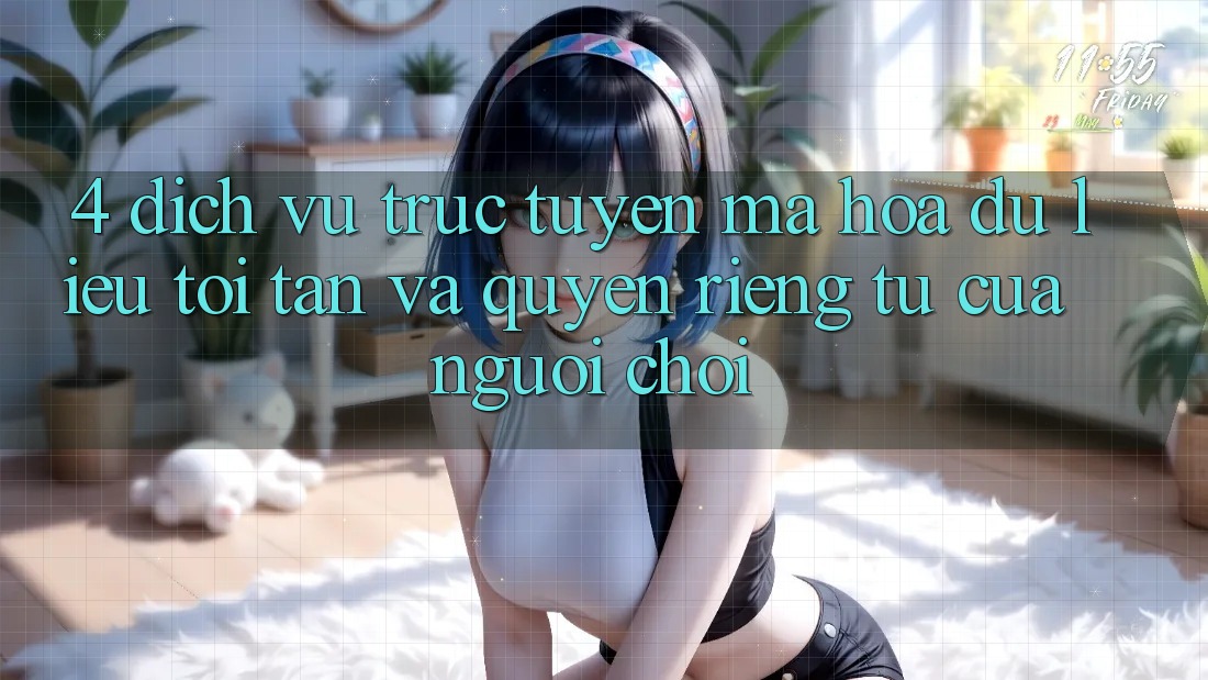 4. Dịch vụ trực tuyến Mã hóa dữ liệu Tối Tân Và Quyền Riêng Tư Của Người chơi