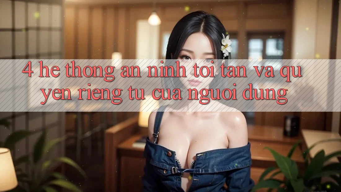 4. Hệ Thống An ninh Tối Tân Và Quyền Riêng Tư Của Người Dùng