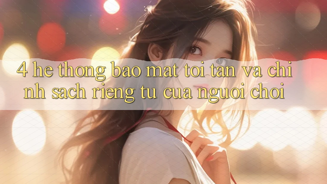 4. Hệ Thống Bảo Mật Tối Tân Và Chính sách riêng tư Của Người chơi