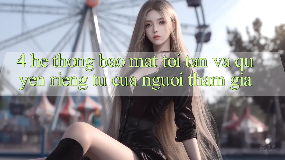 4. Hệ Thống Bảo Mật Tối Tân Và Quyền Riêng Tư Của Người tham gia