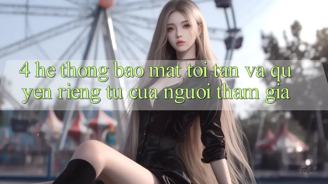 4. Hệ Thống Bảo Mật Tối Tân Và Quyền Riêng Tư Của Người tham gia
