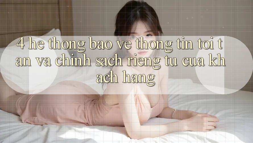 4. Hệ Thống Bảo vệ thông tin Tối Tân Và Chính sách riêng tư Của Khách hàng