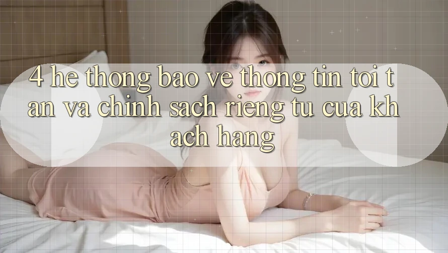 4. Hệ Thống Bảo vệ thông tin Tối Tân Và Chính sách riêng tư Của Khách hàng