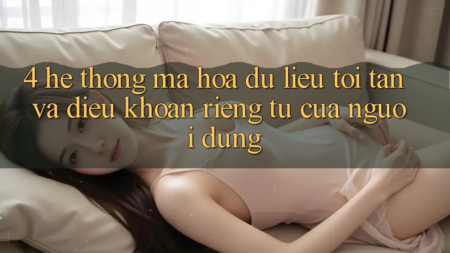 4. Hệ Thống Mã hóa dữ liệu Tối Tân Và Điều khoản riêng tư Của Người Dùng