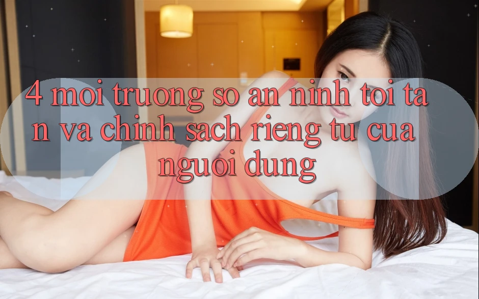 4. Môi trường số An ninh Tối Tân Và Chính sách riêng tư Của Người Dùng