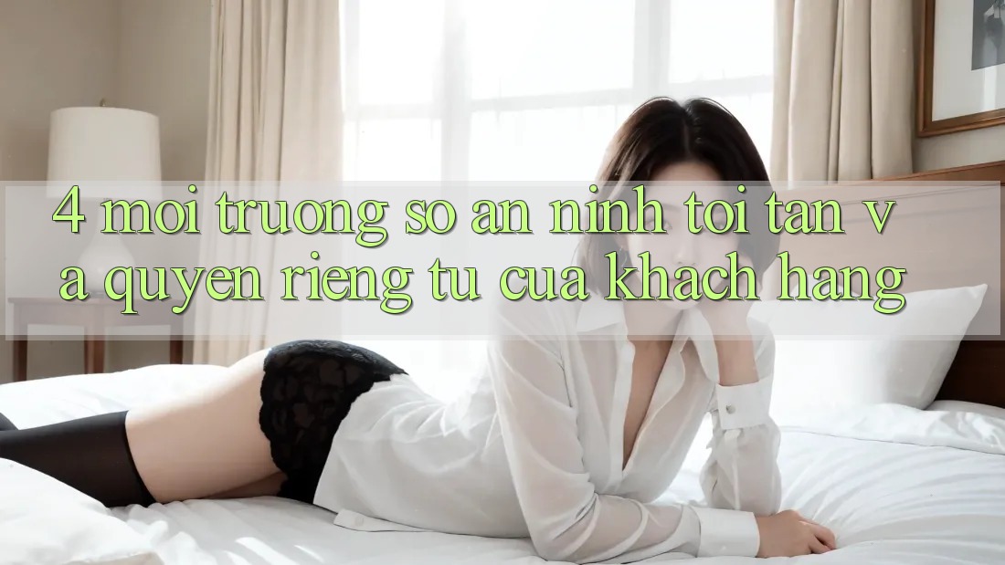 4. Môi trường số An ninh Tối Tân Và Quyền Riêng Tư Của Khách hàng