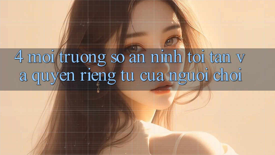 4. Môi trường số An ninh Tối Tân Và Quyền Riêng Tư Của Người chơi