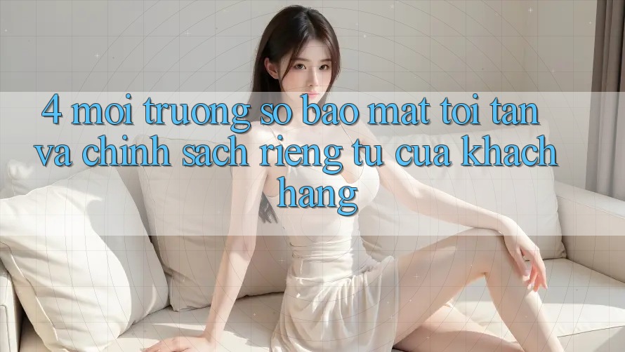 4. Môi trường số Bảo Mật Tối Tân Và Chính sách riêng tư Của Khách hàng