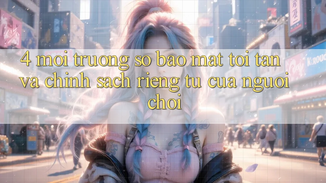 4. Môi trường số Bảo Mật Tối Tân Và Chính sách riêng tư Của Người chơi 4. Môi trường số Bảo Mật Tối Tân Và Chính sách riêng tư Của Người chơi