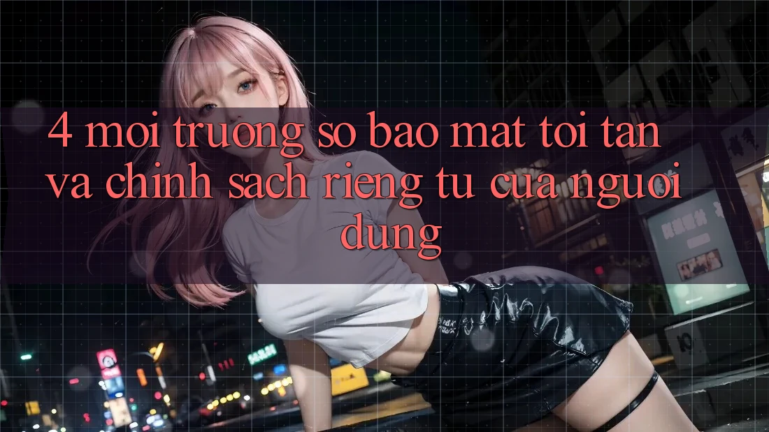 4. Môi trường số Bảo Mật Tối Tân Và Chính sách riêng tư Của Người Dùng