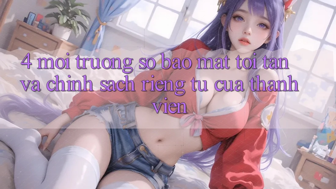 4. Môi trường số Bảo Mật Tối Tân Và Chính sách riêng tư Của Thành viên