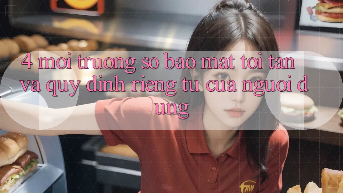 4. Môi trường số Bảo mật Tối Tân Và Quy định riêng tư Của Người Dùng