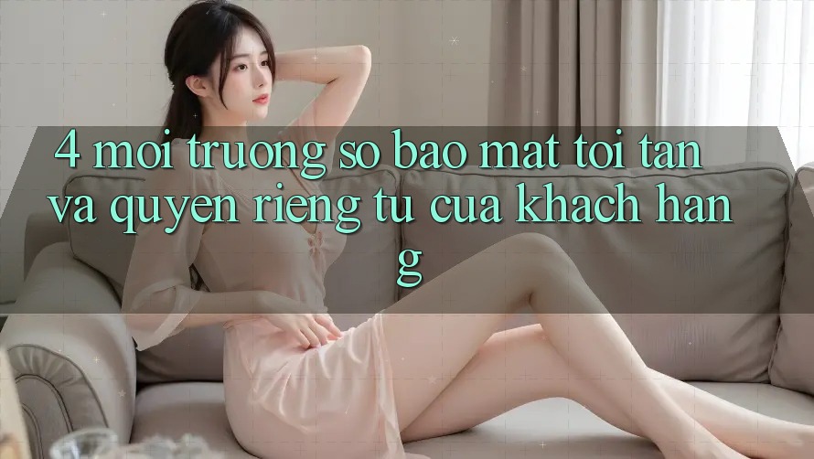 4. Môi trường số Bảo Mật Tối Tân Và Quyền Riêng Tư Của Khách hàng