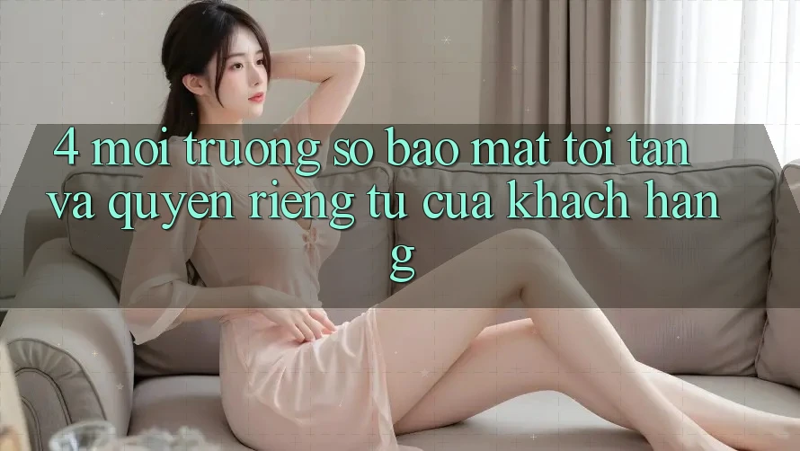 4. Môi trường số Bảo Mật Tối Tân Và Quyền Riêng Tư Của Khách hàng