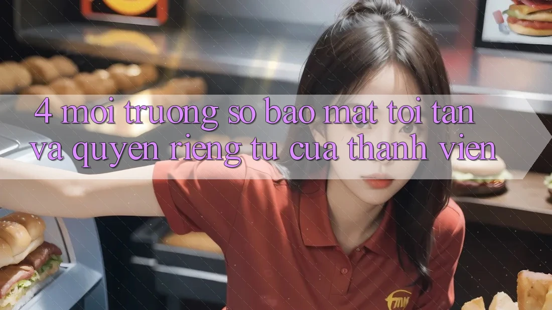 4. Môi trường số Bảo Mật Tối Tân Và Quyền Riêng Tư Của Thành viên