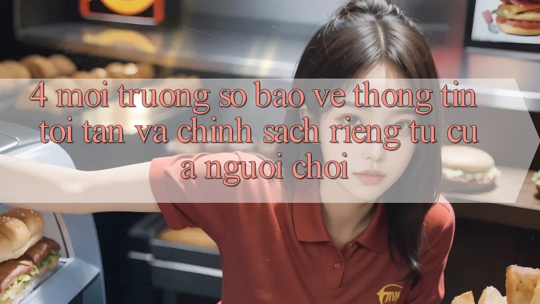 4. Môi trường số Bảo vệ thông tin Tối Tân Và Chính sách riêng tư Của Người chơi