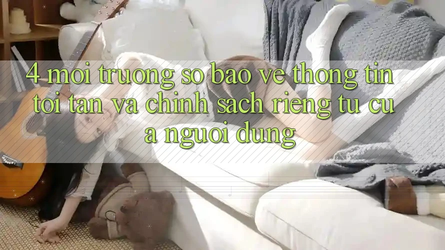 4. Môi trường số Bảo vệ thông tin Tối Tân Và Chính sách riêng tư Của Người Dùng