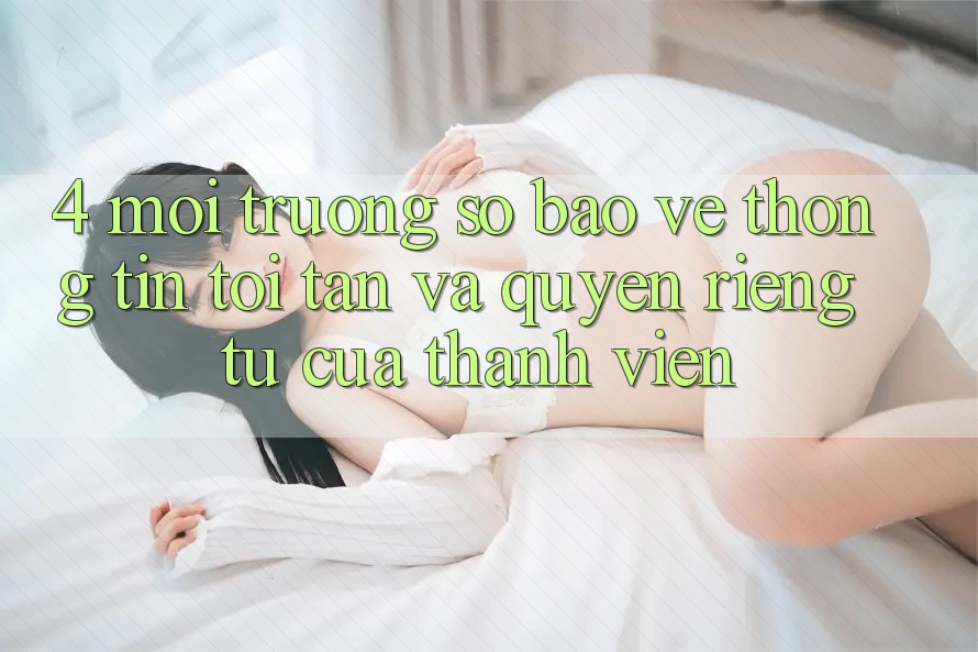 4. Môi trường số Bảo vệ thông tin Tối Tân Và Quyền riêng tư Của Thành viên 4. Môi trường số Bảo vệ thông tin Tối Tân Và Quyền riêng tư Của Thành viên