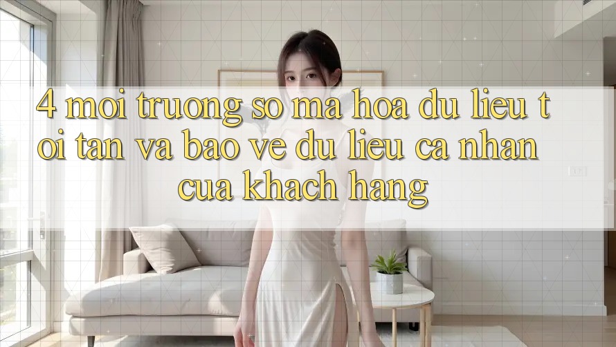 4. Môi trường số Mã hóa dữ liệu Tối Tân Và Bảo vệ dữ liệu cá nhân Của Khách hàng
