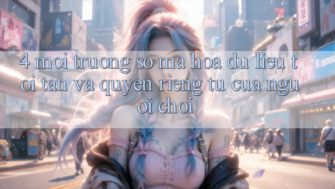 4. Môi trường số Mã hóa dữ liệu Tối Tân Và Quyền Riêng Tư Của Người chơi