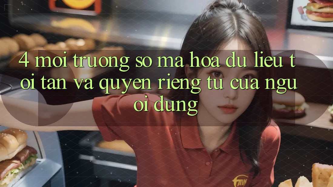 4. Môi trường số Mã hóa dữ liệu Tối Tân Và Quyền Riêng Tư Của Người Dùng
