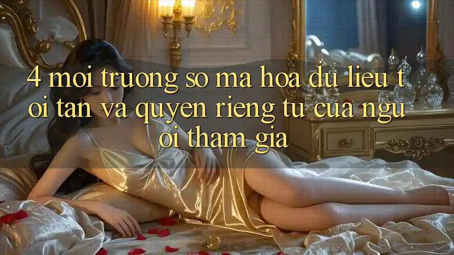 4. Môi trường số Mã hóa dữ liệu Tối Tân Và Quyền Riêng Tư Của Người tham gia
