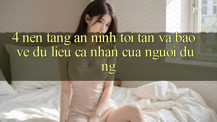 4. Nền tảng An ninh Tối Tân Và Bảo vệ dữ liệu cá nhân Của Người Dùng