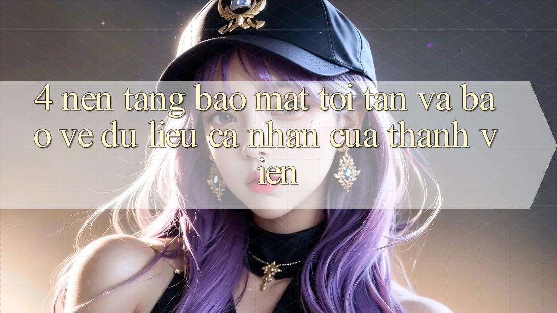 4. Nền tảng Bảo Mật Tối Tân Và Bảo vệ dữ liệu cá nhân Của Thành viên