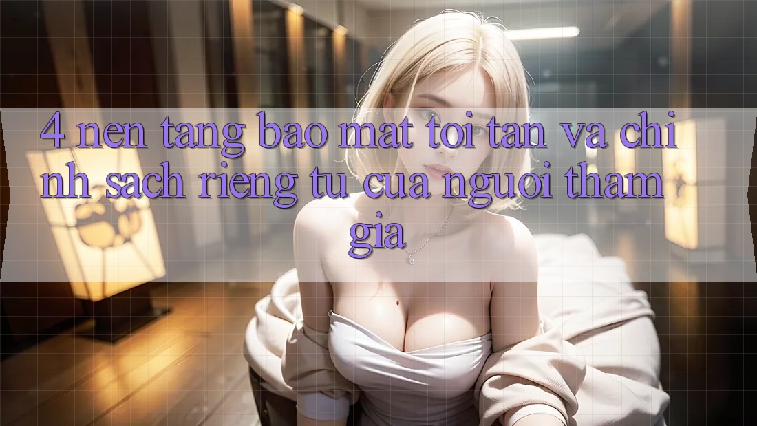4. Nền tảng Bảo Mật Tối Tân Và Chính sách riêng tư Của Người tham gia
