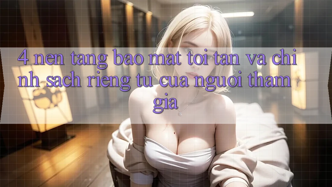 4. Nền tảng Bảo Mật Tối Tân Và Chính sách riêng tư Của Người tham gia 4. Nền tảng Bảo Mật Tối Tân Và Chính sách riêng tư Của Người tham gia