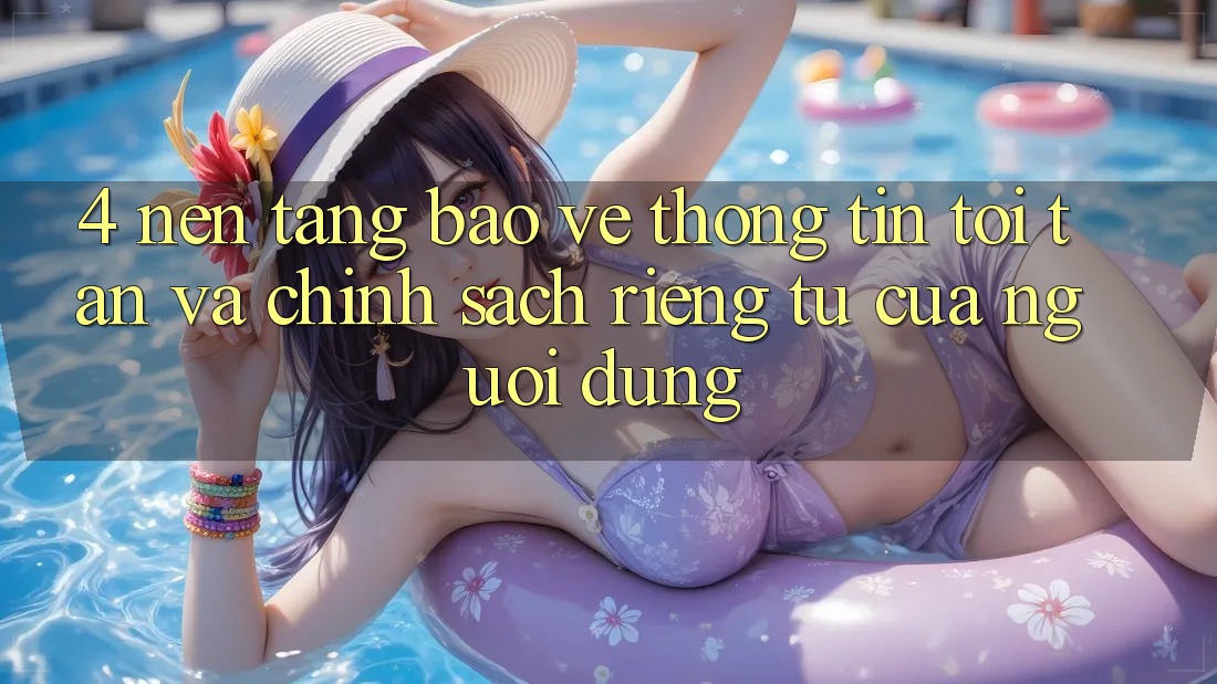 4. Nền tảng Bảo vệ thông tin Tối Tân Và Chính sách riêng tư Của Người Dùng