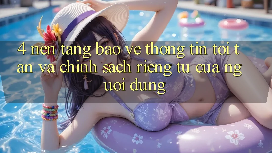 4. Nền tảng Bảo vệ thông tin Tối Tân Và Chính sách riêng tư Của Người Dùng