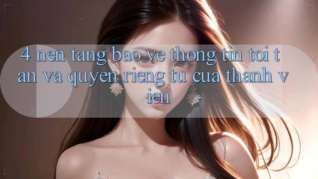 4. Nền tảng Bảo vệ thông tin Tối Tân Và Quyền Riêng Tư Của Thành viên