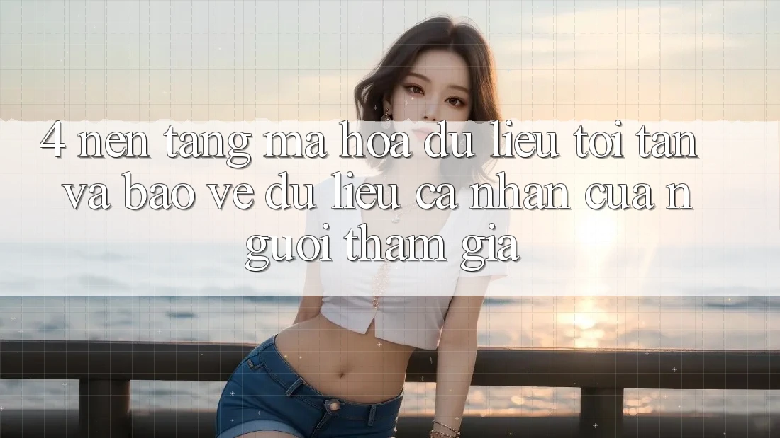 4. Nền tảng Mã hóa dữ liệu Tối Tân Và Bảo vệ dữ liệu cá nhân Của Người tham gia
