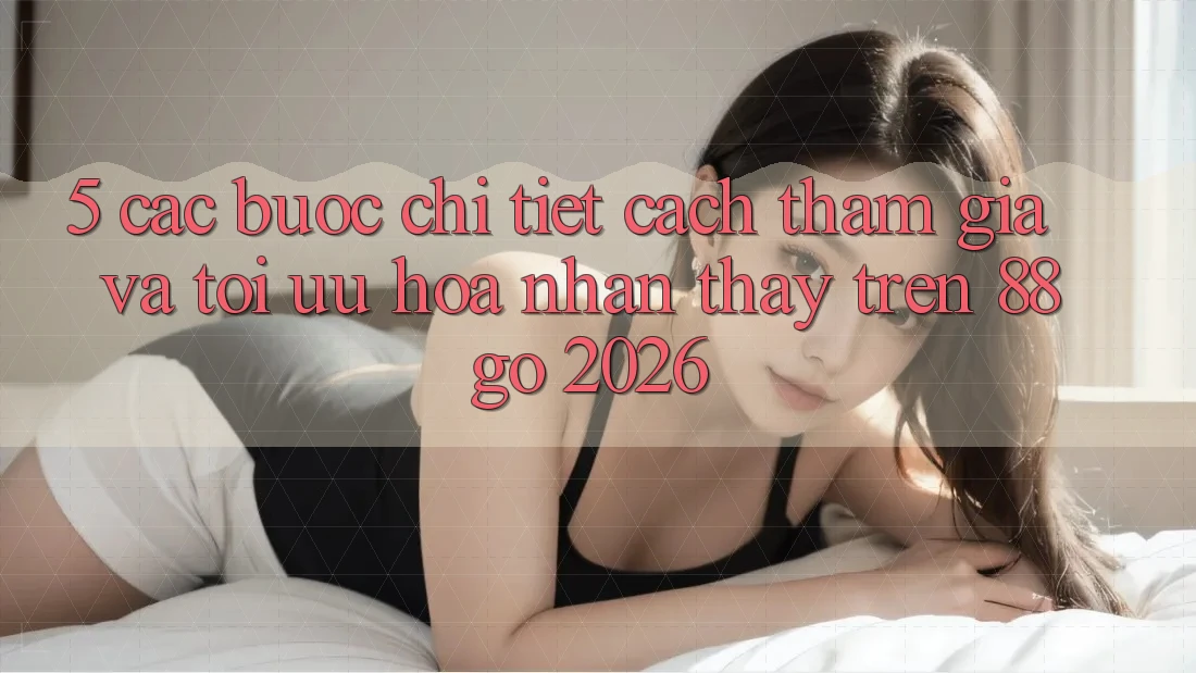 5. Các bước Chi Tiết Cách Tham Gia Và Tối Ưu Hóa Nhận thấy Trên 88go 2026