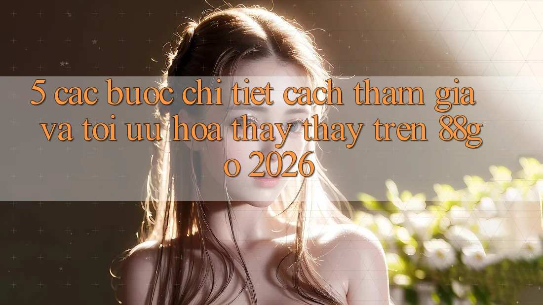 5. Các bước Chi Tiết Cách Tham Gia Và Tối Ưu Hóa Thấy thấy Trên 88go 2026