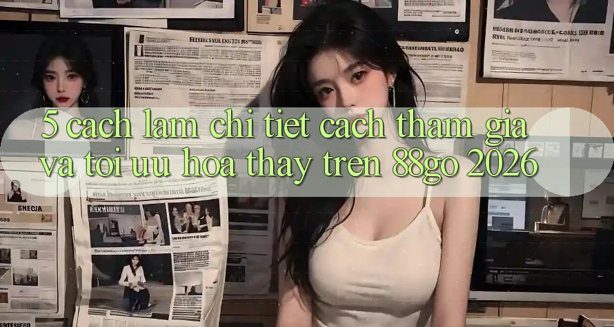 5. Cách làm Chi Tiết Cách Tham Gia Và Tối Ưu Hóa Thấy Trên 88go 2026