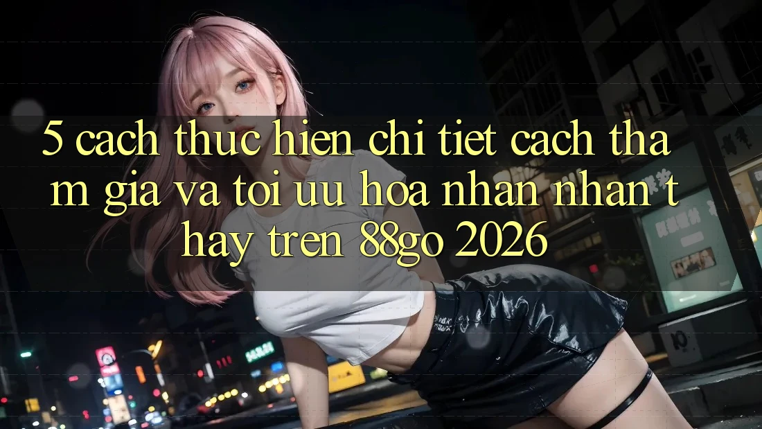 5. Cách thực hiện Chi Tiết Cách Tham Gia Và Tối Ưu Hóa Nhận nhận thấy Trên 88go 2026
