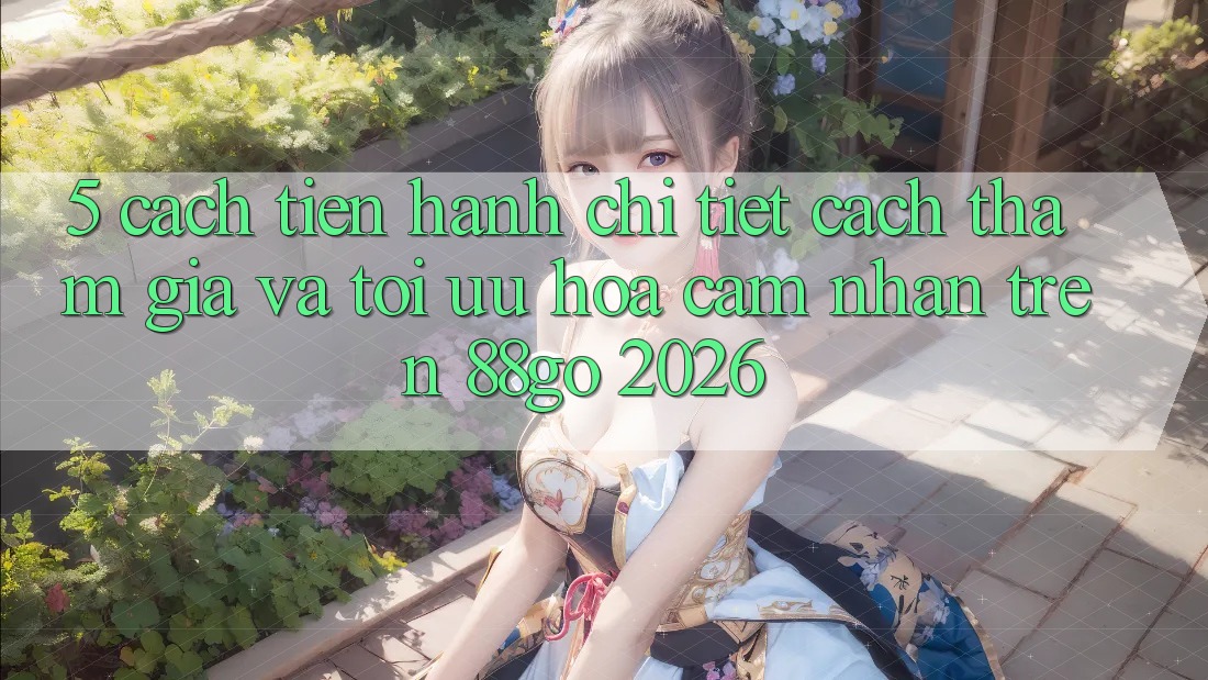 5. Cách tiến hành Chi Tiết Cách Tham Gia Và Tối Ưu Hóa Cảm nhận Trên 88go 2026 5. Cách tiến hành Chi Tiết Cách Tham Gia Và Tối Ưu Hóa Cảm nhận Trên 88go 2026