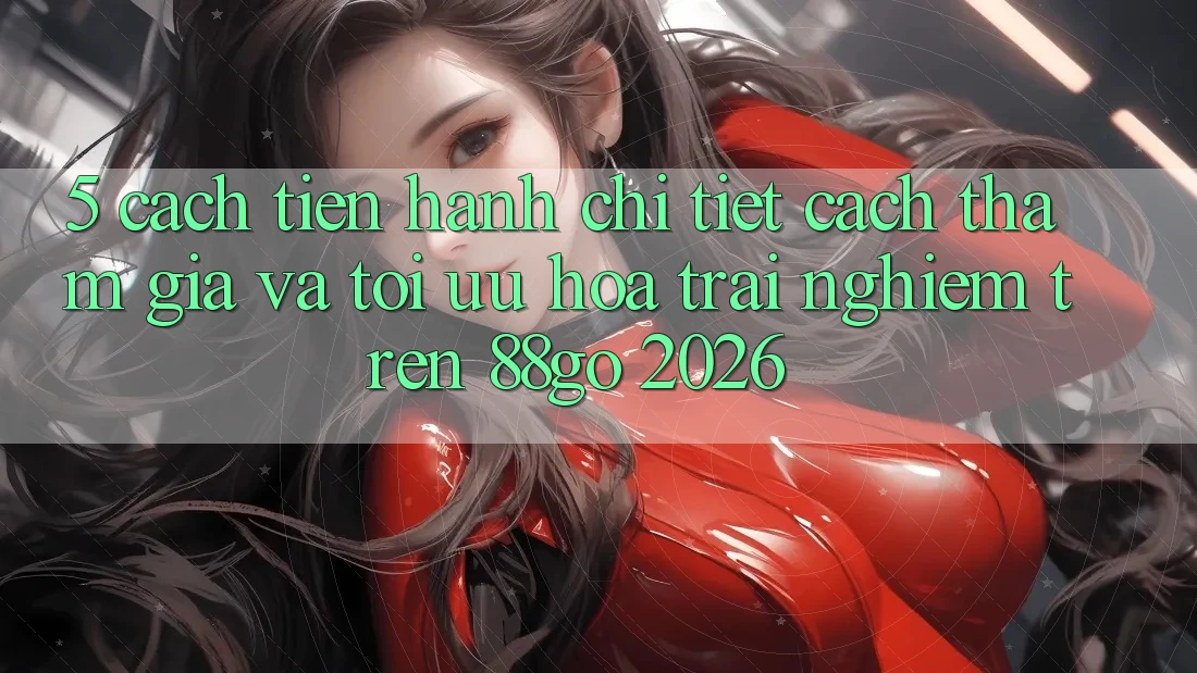5. Cách tiến hành Chi Tiết Cách Tham Gia Và Tối Ưu Hóa Trải Nghiệm Trên 88go 2026