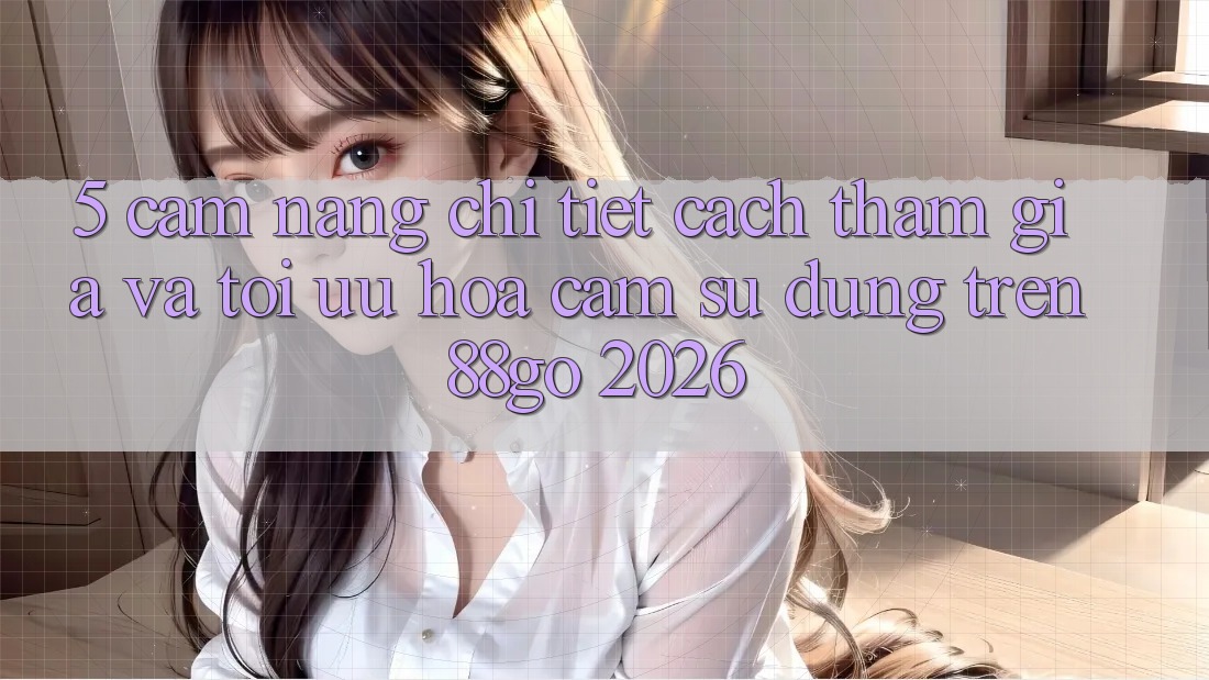 5. Cẩm nang Chi Tiết Cách Tham Gia Và Tối Ưu Hóa Cảm sử dụng Trên 88go 2026