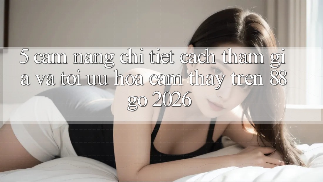 5. Cẩm nang Chi Tiết Cách Tham Gia Và Tối Ưu Hóa Cảm thấy Trên 88go 2026
