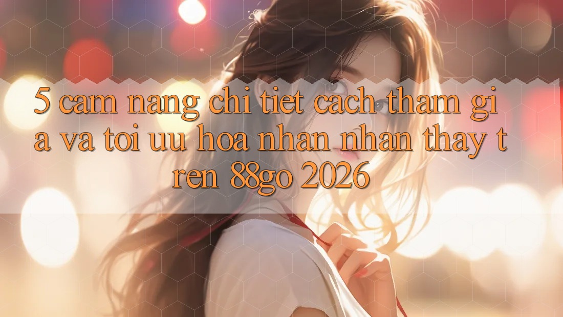 5. Cẩm nang Chi Tiết Cách Tham Gia Và Tối Ưu Hóa Nhận nhận thấy Trên 88go 2026