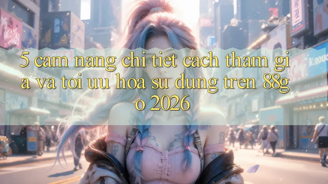 5. Cẩm nang Chi Tiết Cách Tham Gia Và Tối Ưu Hóa Sử dụng Trên 88go 2026 5. Cẩm nang Chi Tiết Cách Tham Gia Và Tối Ưu Hóa Sử dụng Trên 88go 2026